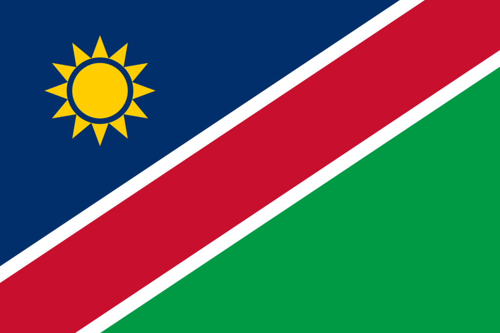 flag of namibia.svg